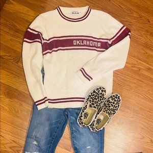 Vintage OU Sweater!  Boomer